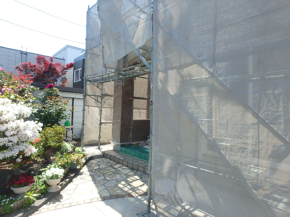 札幌市西区発寒　外壁屋根塗装　20190525-1
