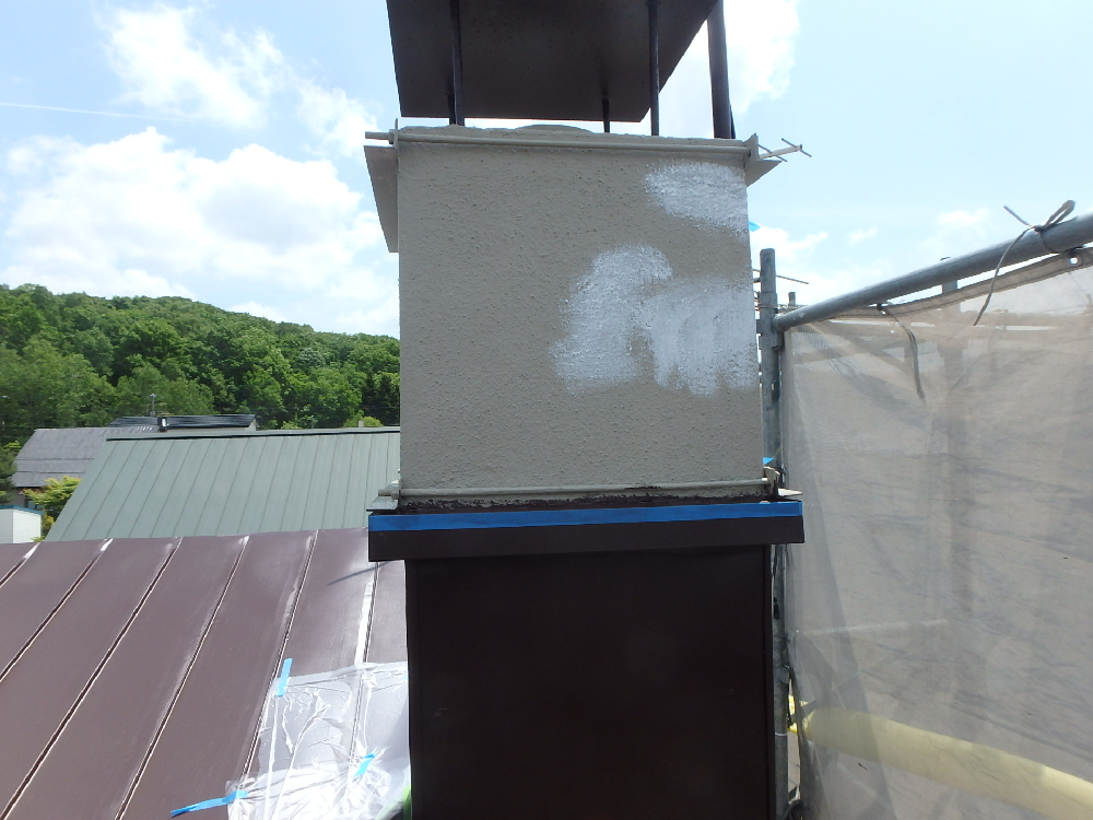 札幌市厚別区もみじ台　外壁屋根塗装　20190608-1