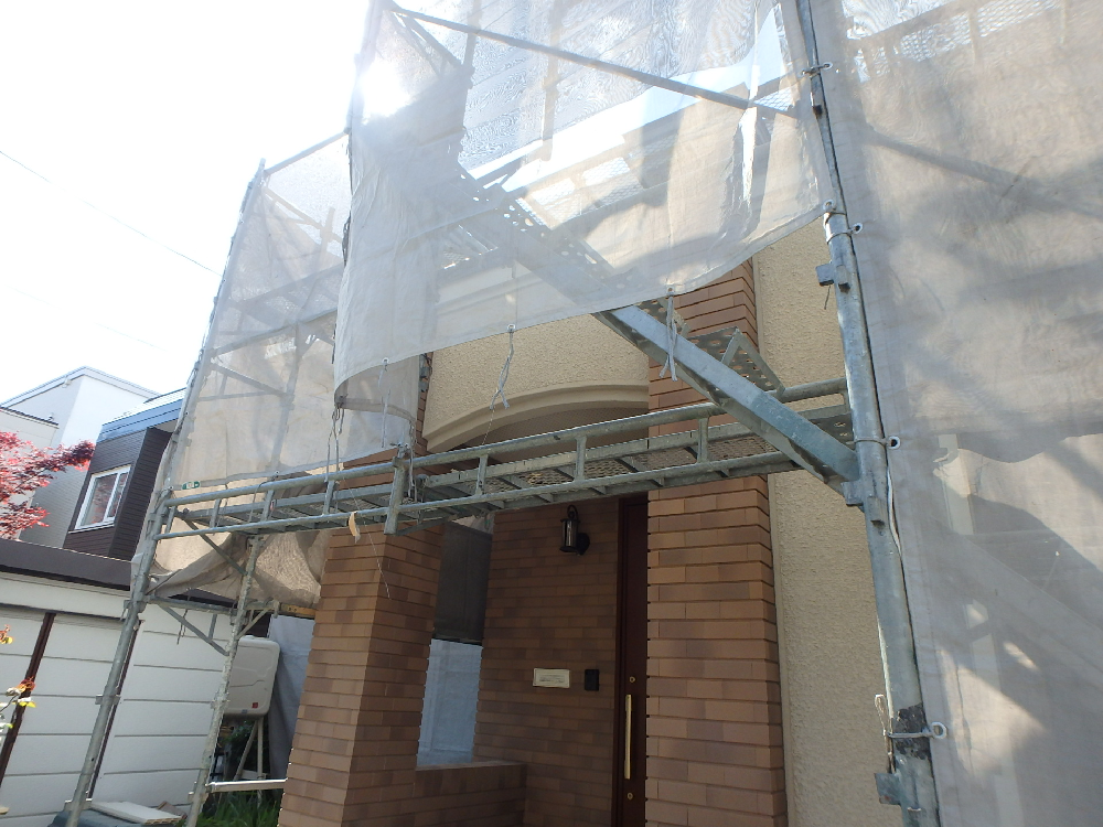 札幌市西区発寒　外壁屋根塗装工事　20190522