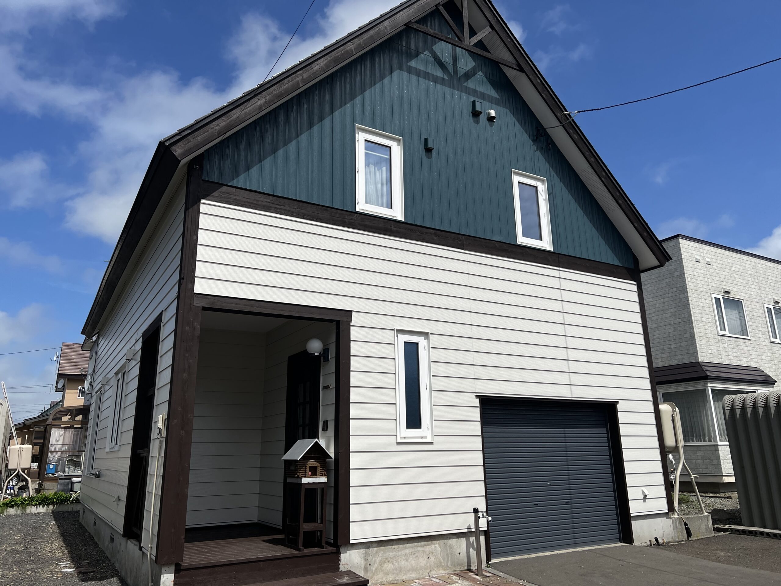 江別市I様邸外壁塗装屋根塗装